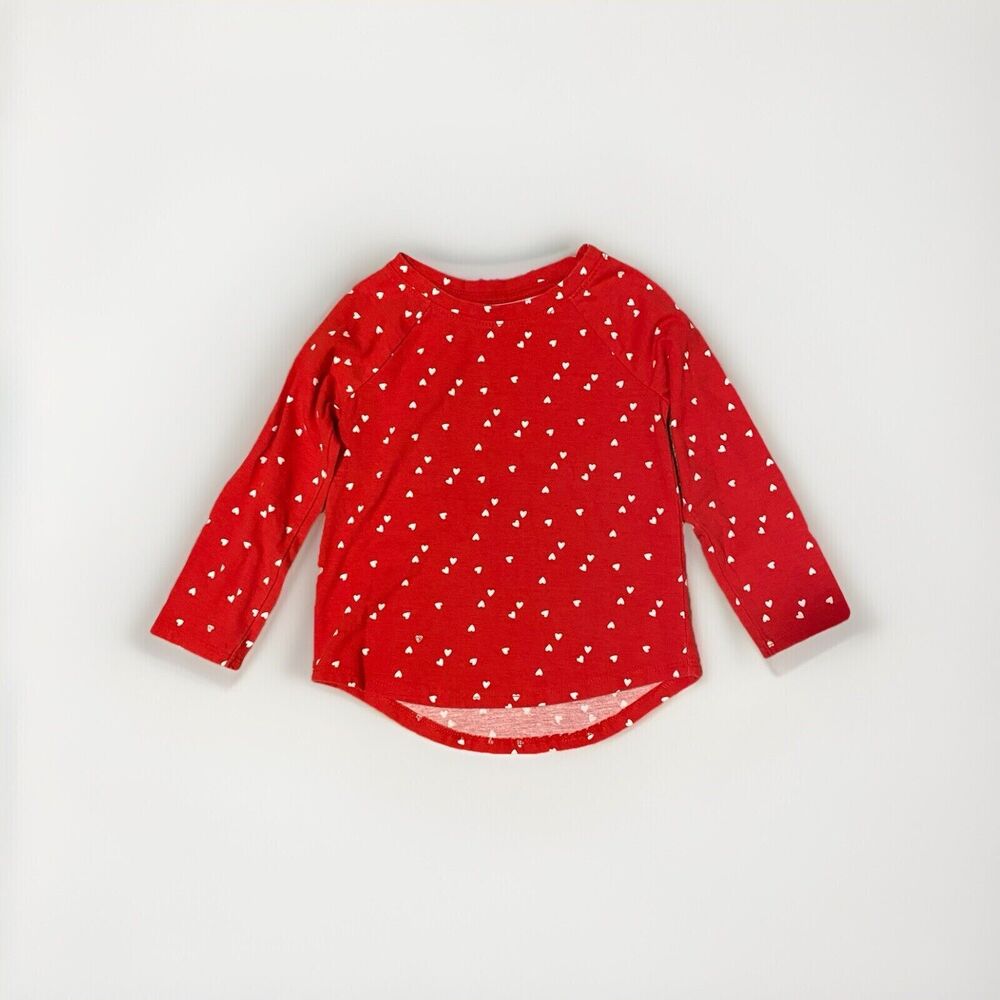 Toddler Girl’s Valentine’s Day Heart Shirt Size 3T